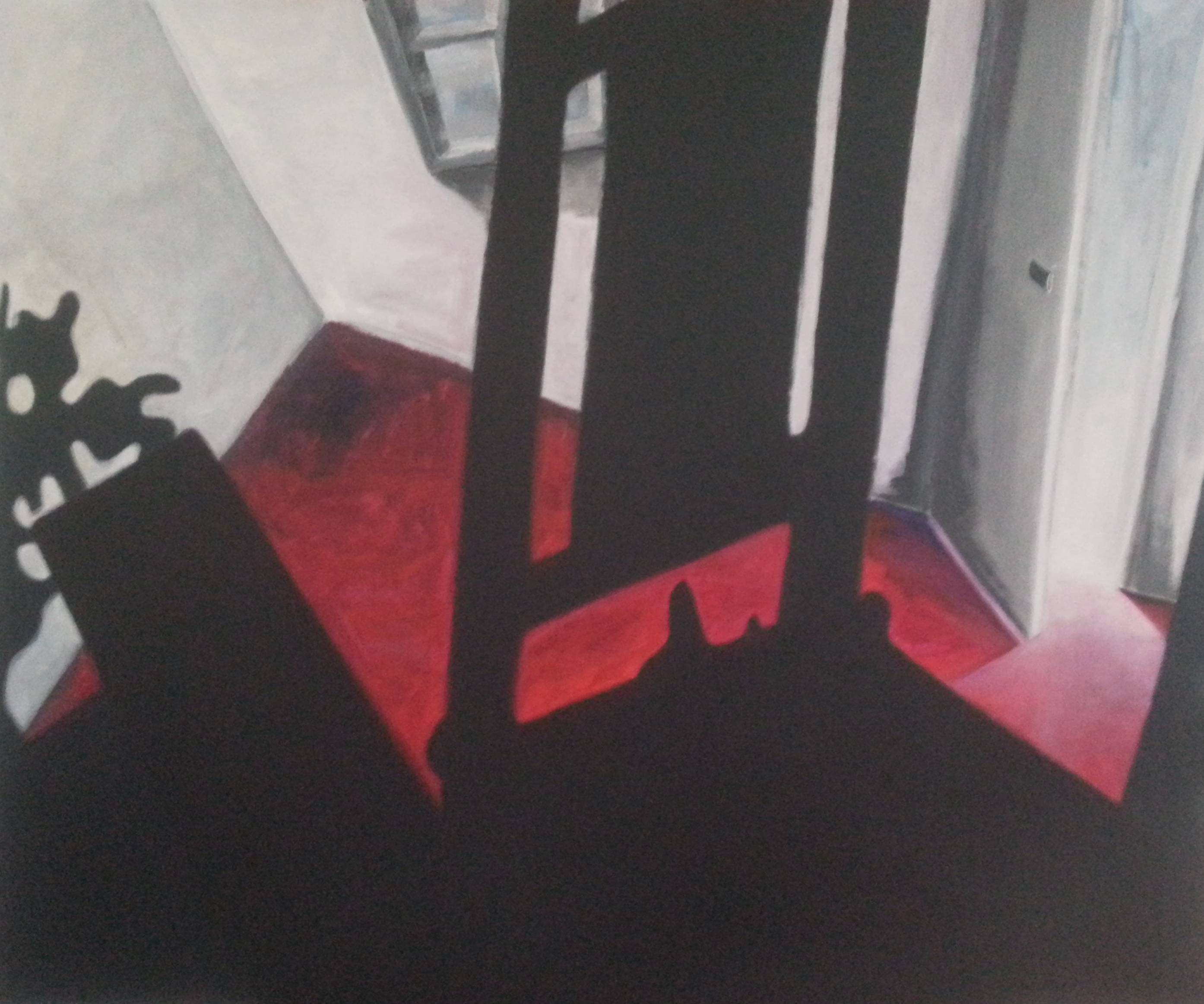 Licht-Schatten-Raum, 2014, 100x120 cm