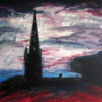 Speyer am Abend III, 2007-1