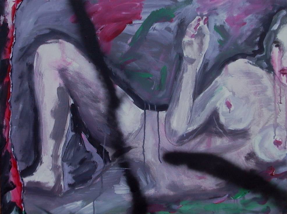 Weiblicher Akt ohne Zigarette, 2005