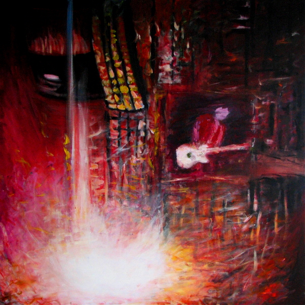 2006-11 Sympathy for the Devil III, 2006, Acryl-Lwd, 100 x 100 cm-600x600