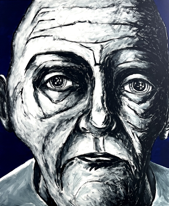2024-03 What happens, 2024, Acryl auf Leinwand,2